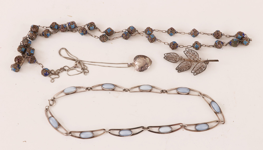 Silversmycken 4 delar