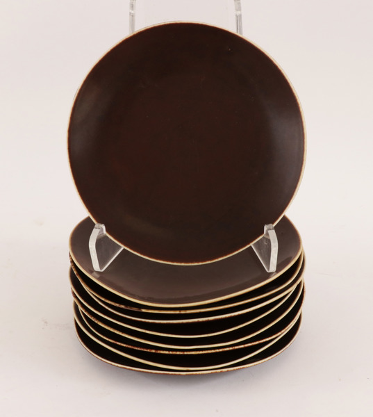 Assietter 9st, Carl Harry Stålhane för Rörstrand