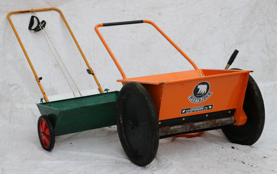 Sandspridare 2st, bl.a. Westbjørn