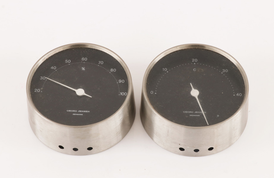 Termo- samt barometer, Georg Jensen, Danmark