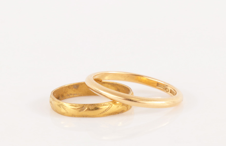 Guldringar 2st