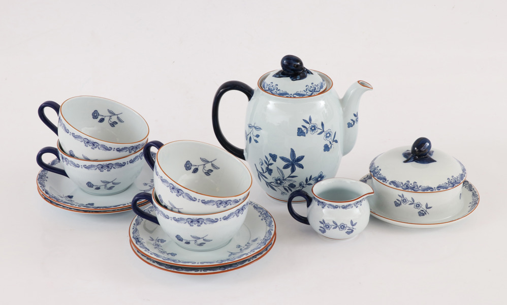 Teservisdelar, "Ostindia", Rörstrand