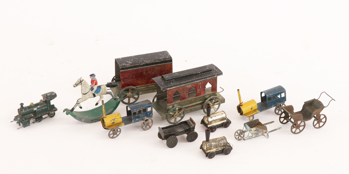 Parti leksaker, 1900-talets första hälft