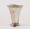 Bägare i silver, troligen år 1800
