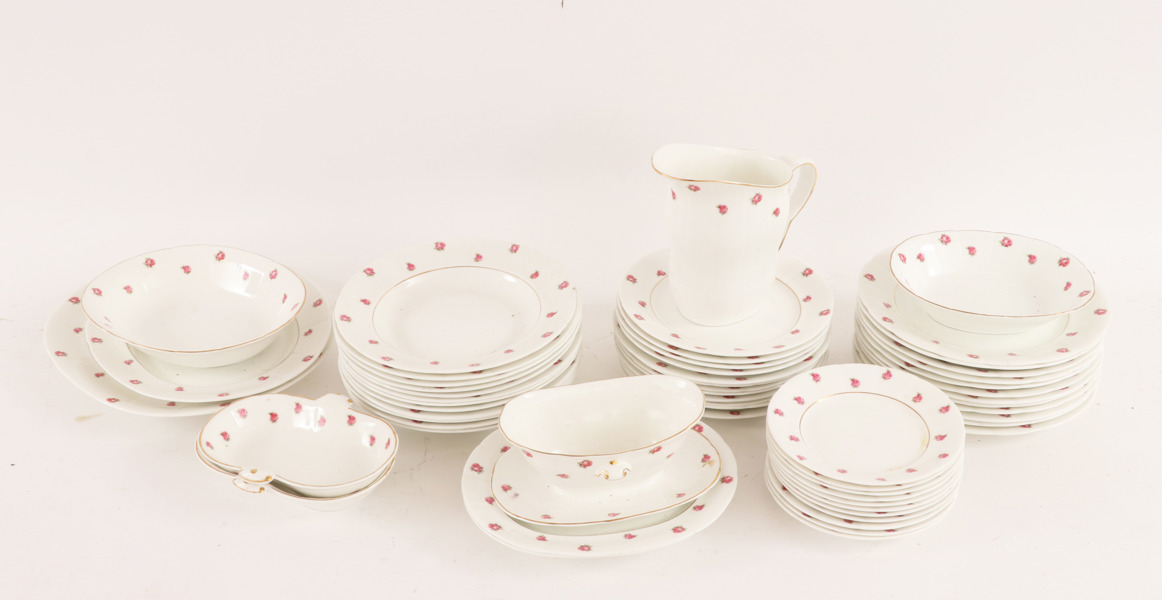 Matservis, Gustavsberg, 1900-talets första hälft