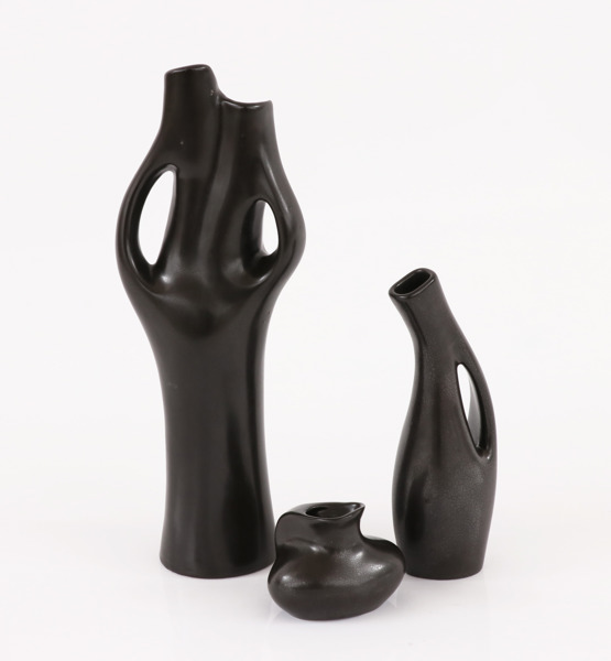 Vaser 3st, "Mangania", Lillemor Mannerheim för UE-Gefle