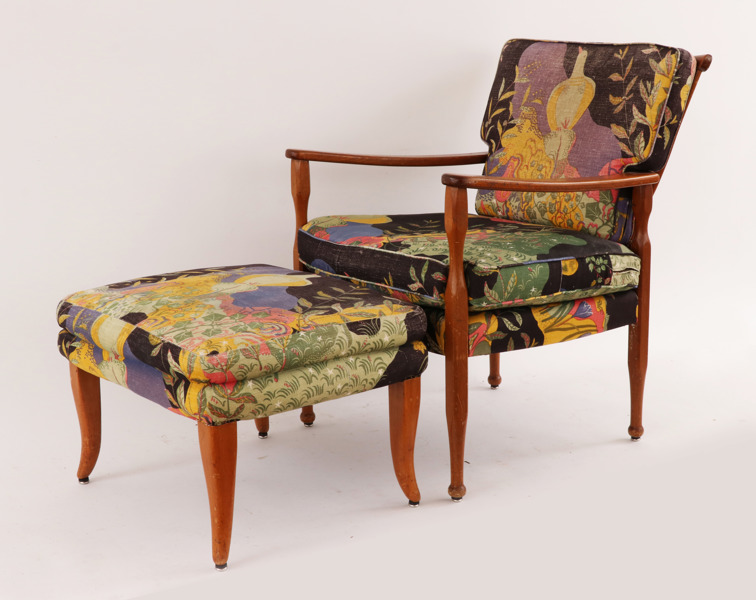 Fåtölj, modell 891, Josef Frank för firma Svenskt Tenn