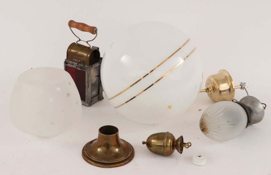 Parti belysningsdetaljer