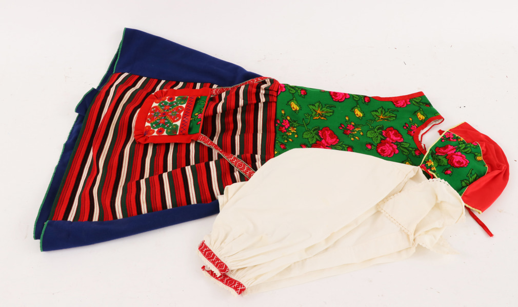 Folkdräkt för flicka, Rättvik