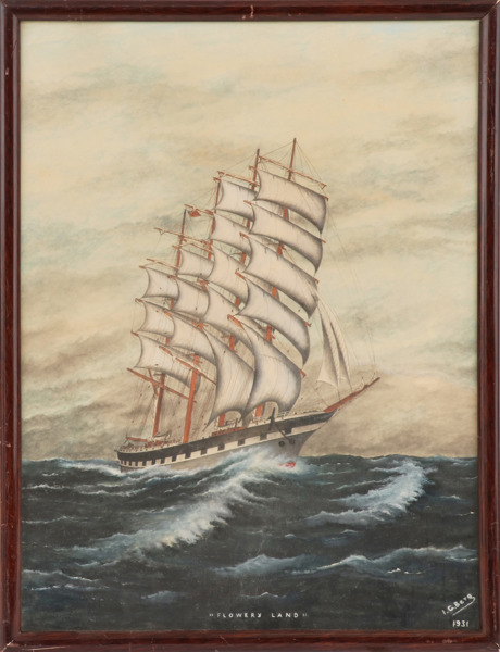 Okänd konstnär, daterad 1931