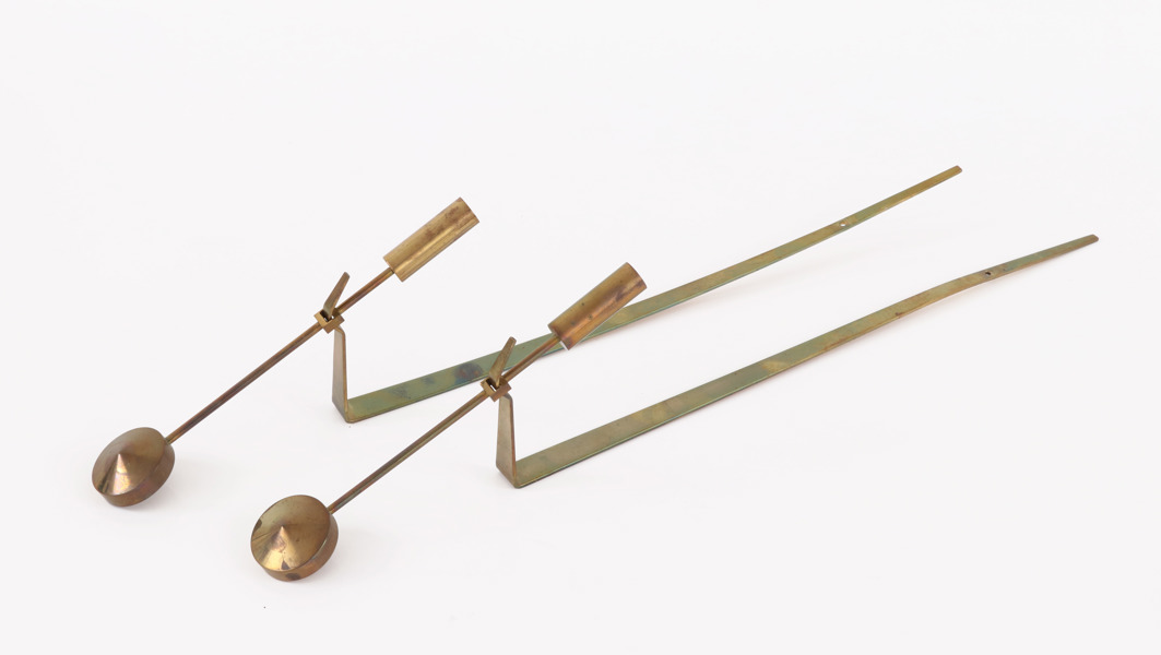 Väggljusstakar ett par, "Pendel", Pierre Forsell för Skultuna