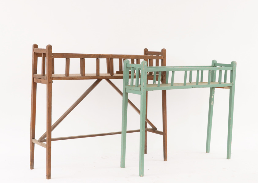 Blombänkar 2st, jugend, 1900-talets början