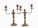 Kandelabrar ett par, England, 1800-tal