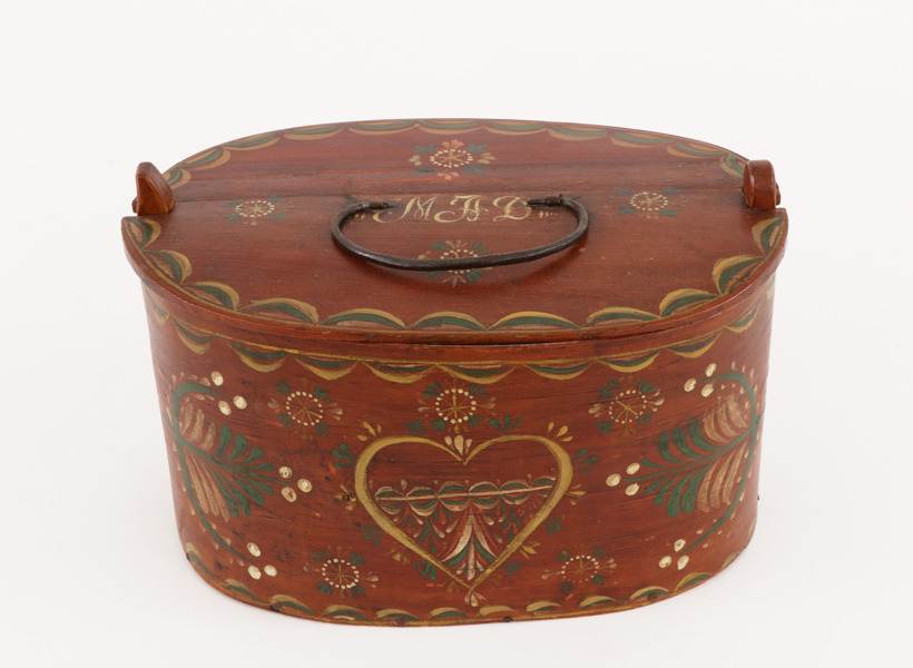 Svepask, allmoge, daterad 1863