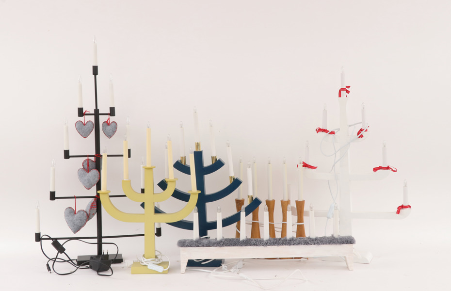 Elljusstakar 6st, bl.a. Swing, 2000-tal