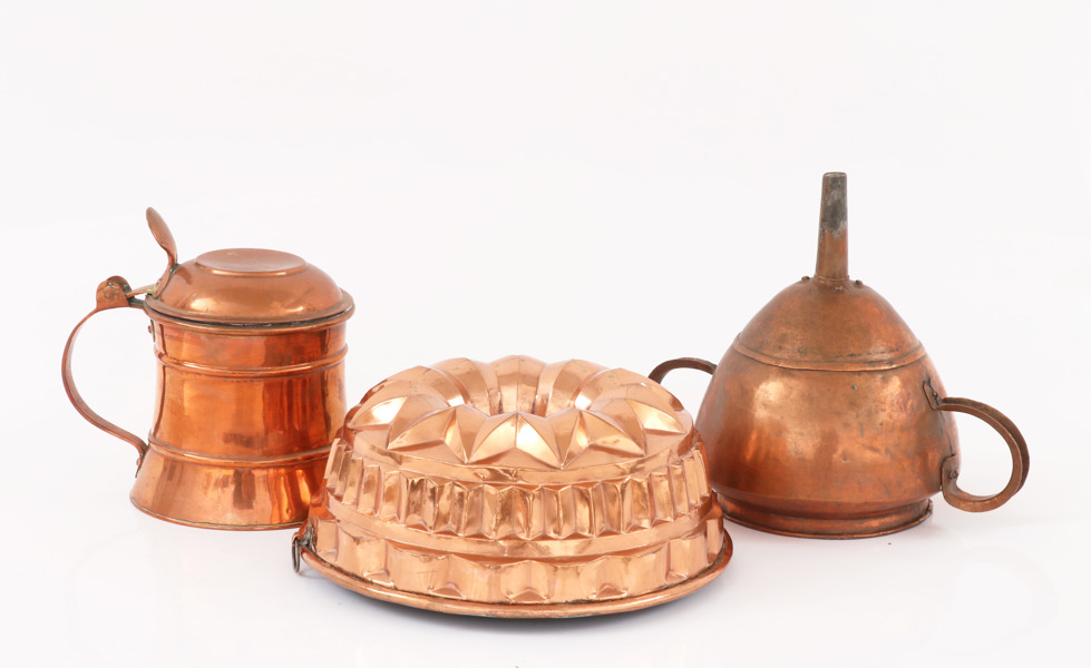 Koppar 3 delar, 1800-tal