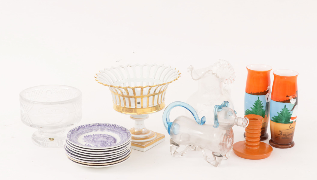 Glas och porslin 16 delar