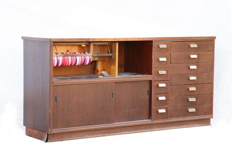 Affärsdisk, omkring 1900-talets mitt