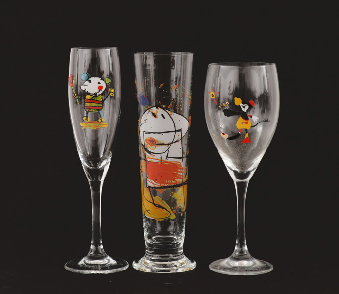 Glasservisdelar, Lasse Åberg