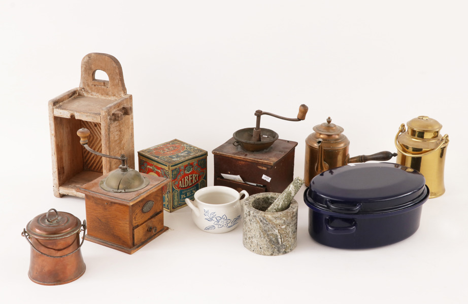 Parti 10 delar, mestadels 1900-talets första hälft