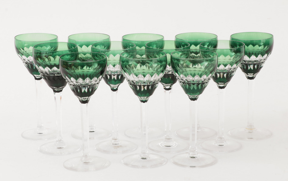 Vitvinsglas 12st, Val St. Lambert, Belgien