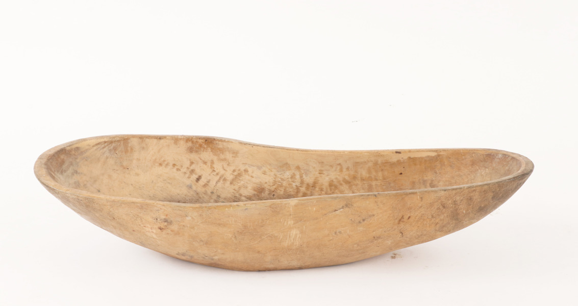 Knotskål, allmoge, daterad 1831