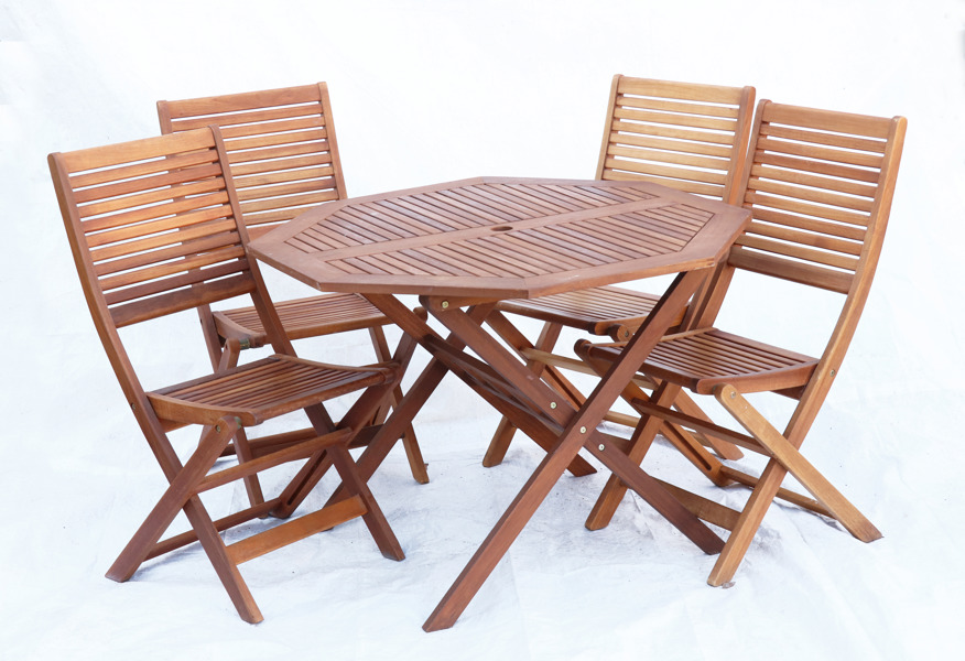 Trädgårdsmöbel fem delar, 19/2000-tal
