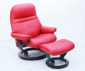 Fåtölj med fotpall, Stressless, Norge