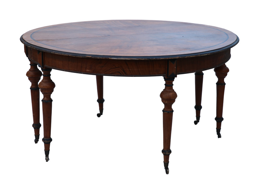 Matbord, 1800-talets andra hälft