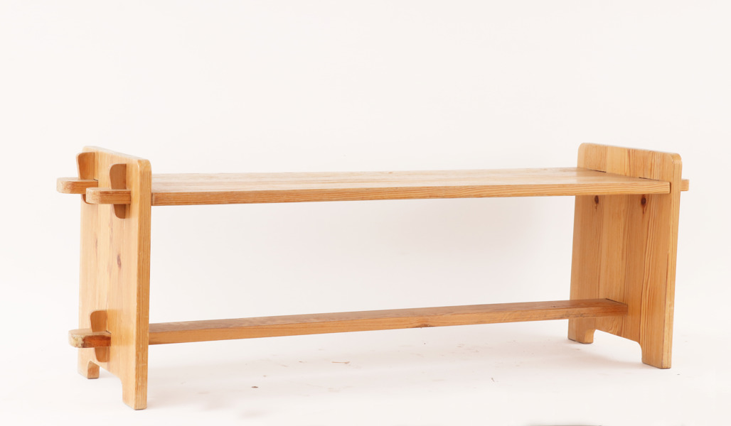 Bänk, 1900-talets andra hälft