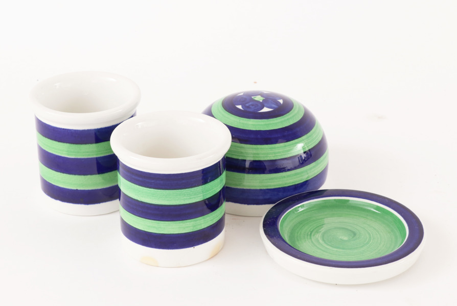 Porslin 4 delar, "Piggelin", Marianne Westman för Rörstrand