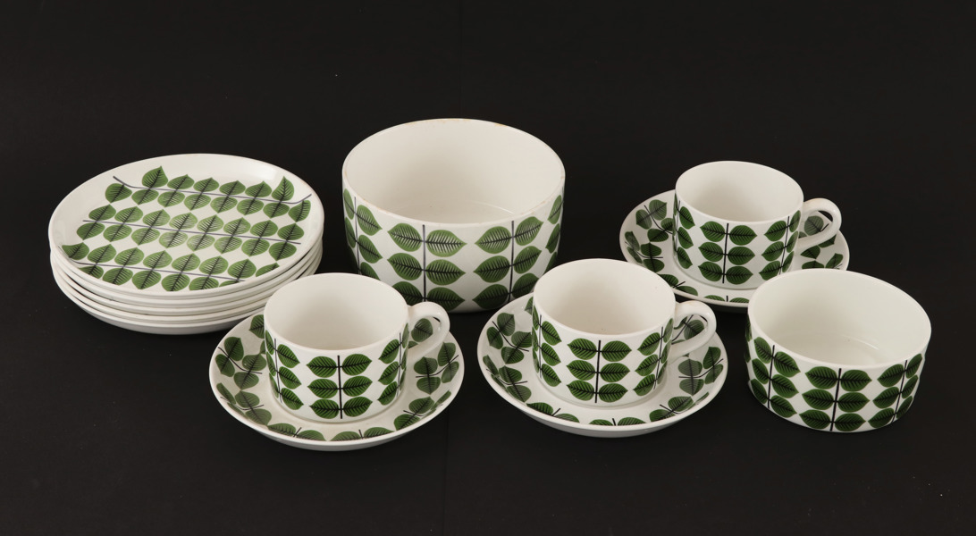 Servisdelar, "Berstå", Stig Lindberg för Gustavsberg