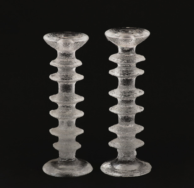 Ljusstakar ett par, "Festivo", Timo Sarpaneva för Iittala