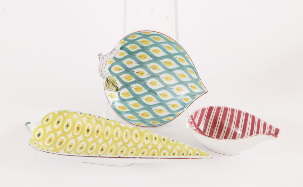 Fajans 3 delar, Stig Lindberg för Gustavsberg