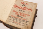 Bibel, Fredrik I, tryckt 1735