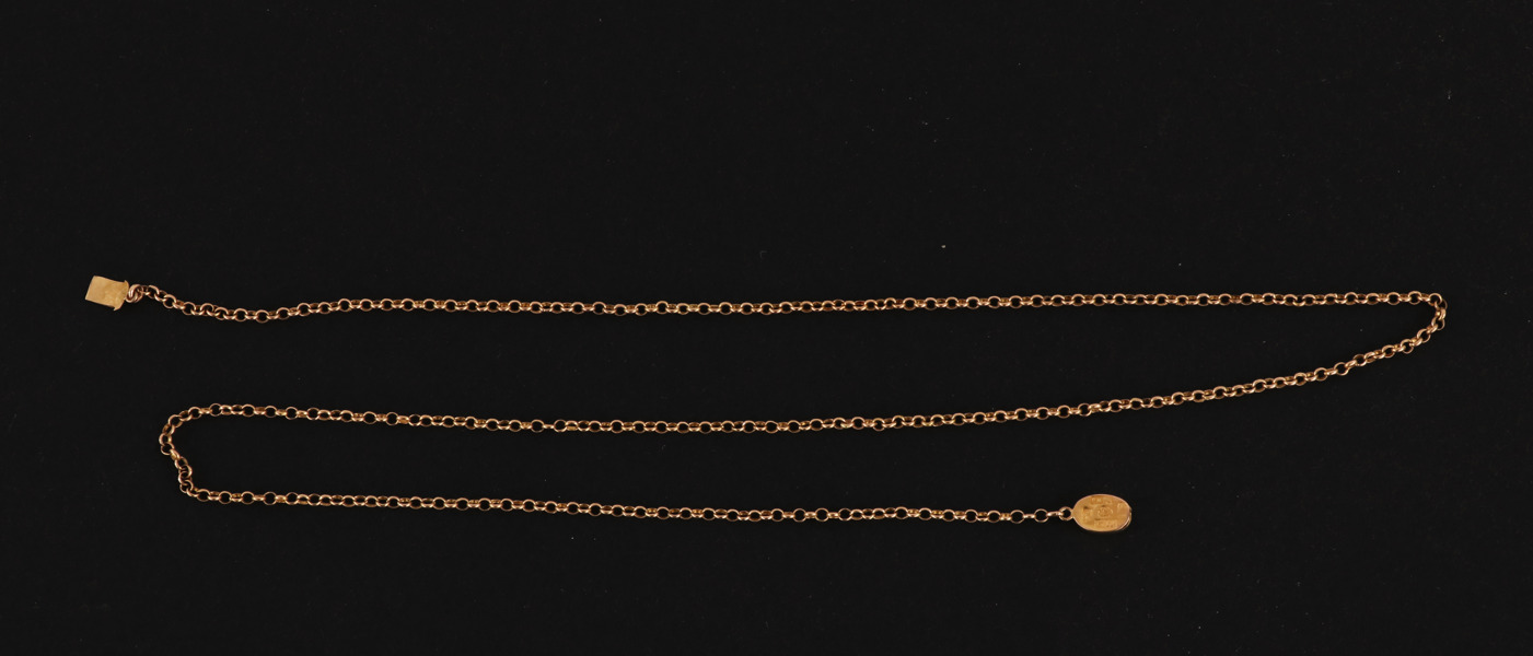 Fickurskedja i 18k, Sverige, 1800-tal