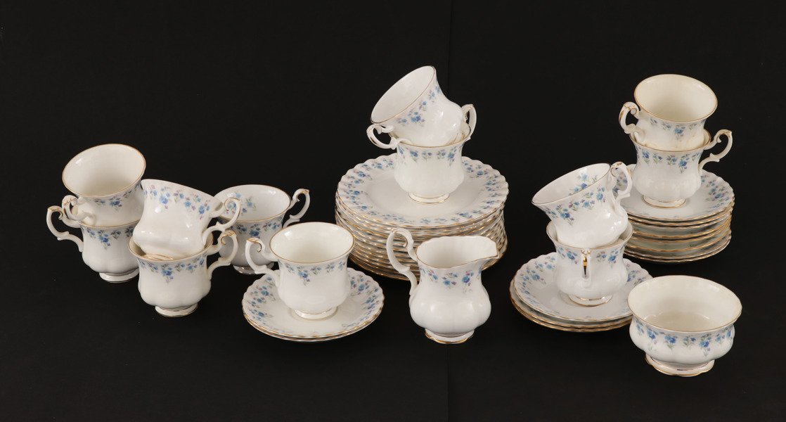 Kaffeservisdelar, "Memory Lane", Royal Albert, England