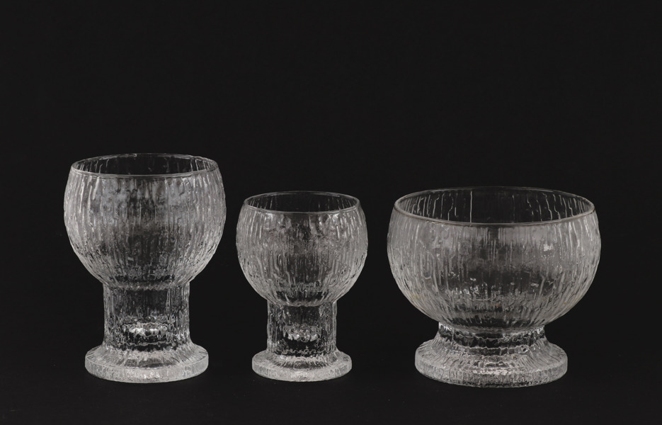 Glasservisdelar, "Kekkerit", Timo Sarpaneva för Iittala