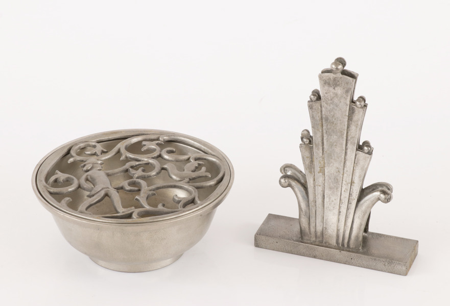 Tenn 2 delar, Edvin Ollers för Schroder & Olsson, 1936/49