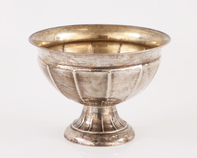 Skål på fot, silver, GAB, Stockholm