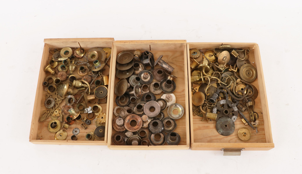 Parti reservdelar, mestadels 17/1800-tal