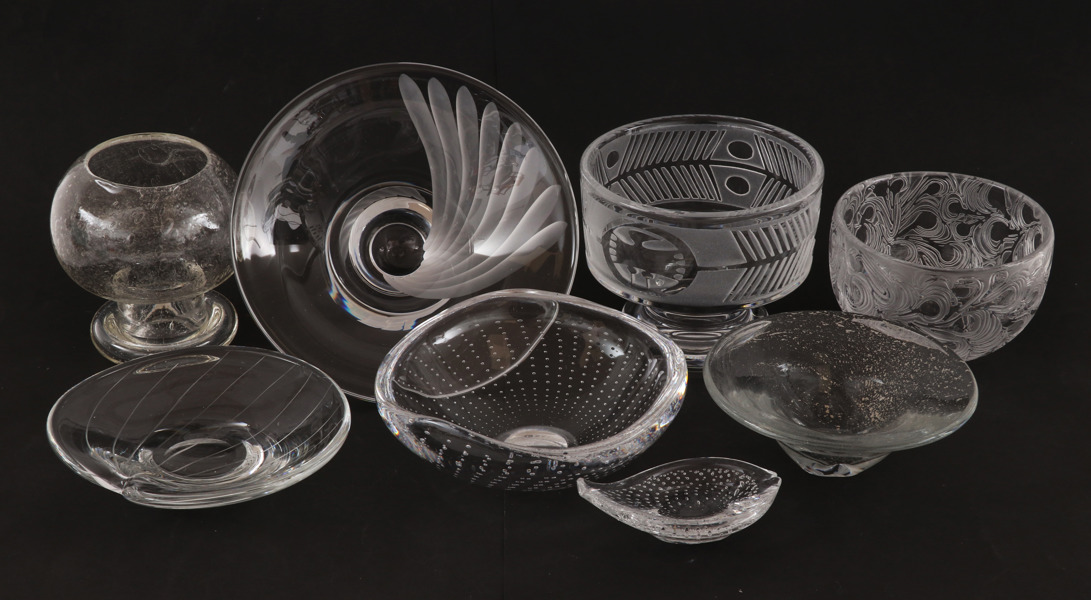 Glas och kristall 8 delar