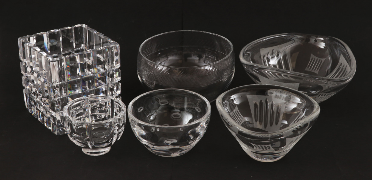 Glas och kristall 6 delar