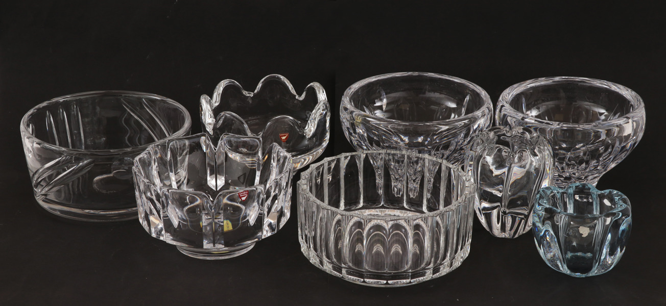 Glas och kristall 8 delar