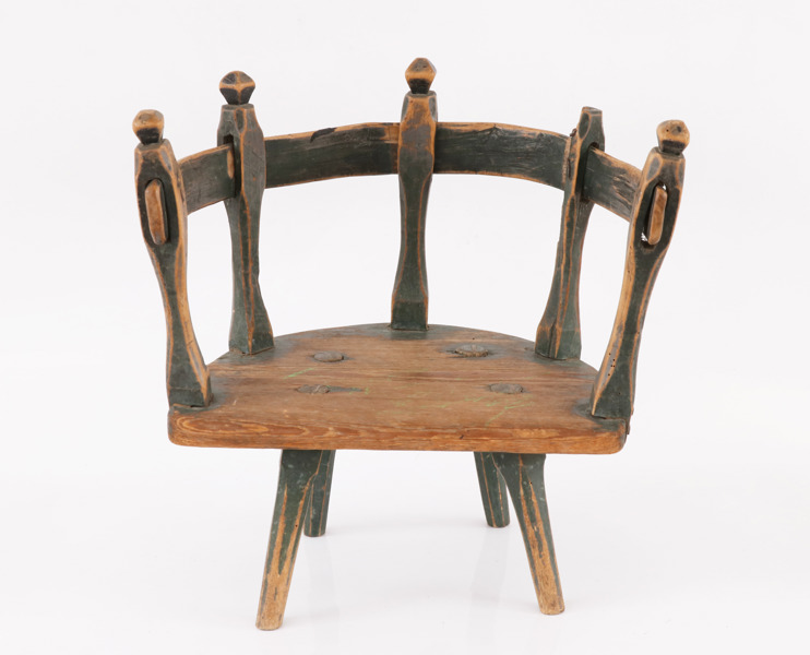 Barnstol, allmoge, 1800-tal