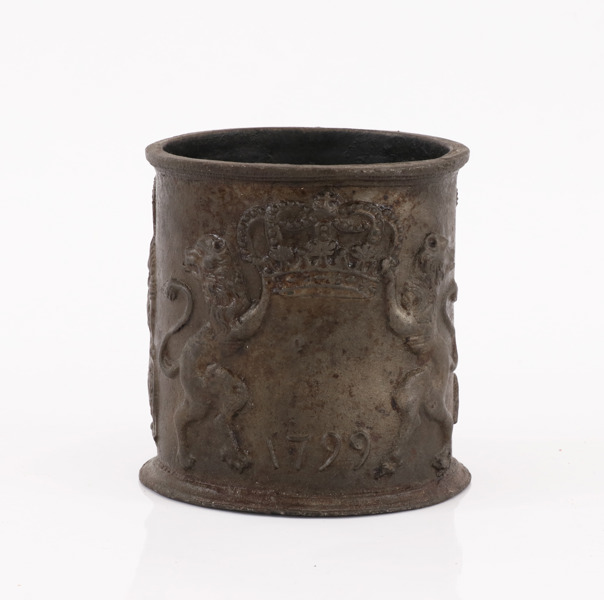 Tobaksburk, daterad 1799