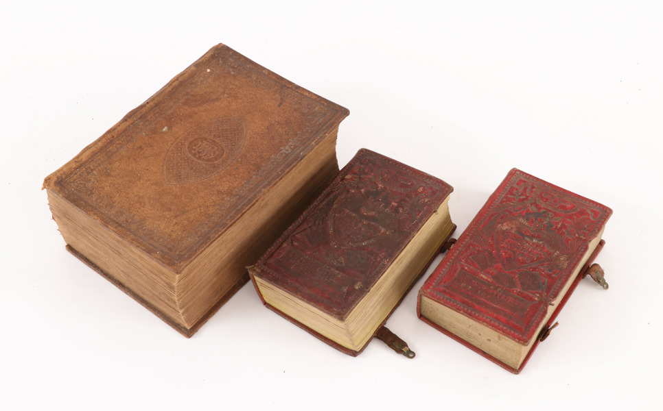 Böcker 3 delar, 1800-tal