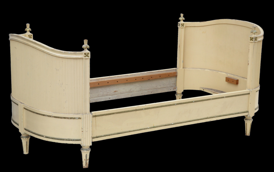 Säng, gustaviansk stil, 1800-tal