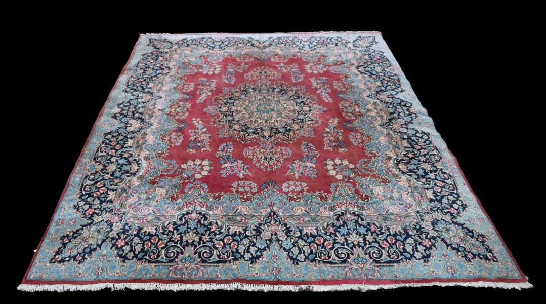 Handknuten matta, orientalisk