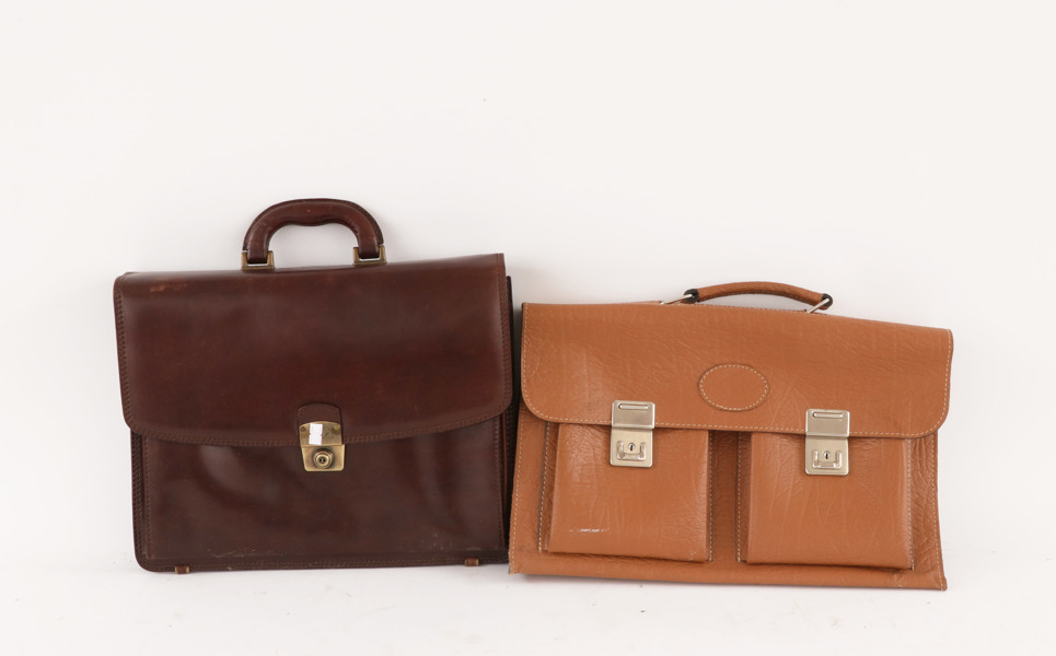 Portföljer 2st, bl.a. Elega